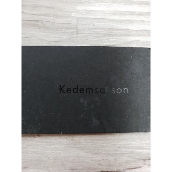 Kedem Sasson Size O/S One of a Kind Green Designer Scarf Fleece Oversize - Picture 3 of 5